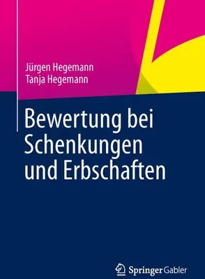 Produktbild von Bewertung bei Schenkungen und Erbschaften