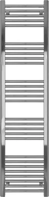 Produktbild von Mert Badheizkörper Comfort mit Seitenanschluss Chrom 400x1600 mm ohne Heizstab