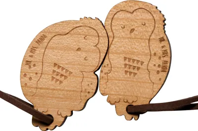Produktbild von Mr. & Mrs. Panda paar schlüsselanhänger Eule Paar - Geschenk, Liebe, Pärchen Anhänger, Paargeschenk, Partner, Freundin, Hochzeit, Paare