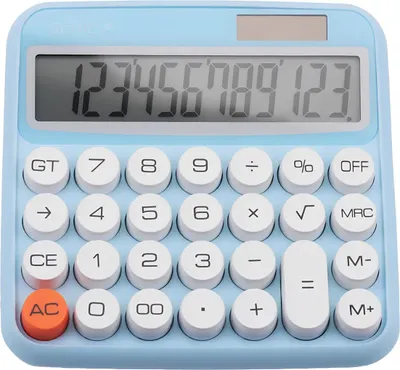 Image de GENIE Tischrechner 612B blau