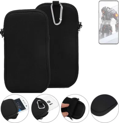 Produktbild von K-S-Trade Neopren-Hülle Handyhülle kompatibel mit Oukitel WP35 Schutzhülle Neoprenhülle Sleeve Schutz-Hülle Gürtel Tasche Case Holster