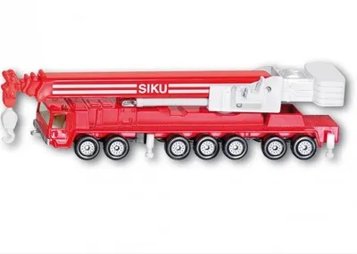 Produktbild von Siku Mobilkran MEGA LIFTER Baufahrzeug-Modell gelb ; 1623