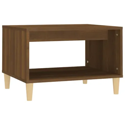 Produktbild von vidaXL Couchtisch Braun Eichen-Optik 60x50x40 cm Holzwerkstoff