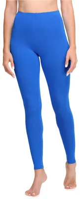 Produktbild von Ladeheid Damen Lange Leggings aus Baumwolle LA40-133 (Kobalt, XXL)