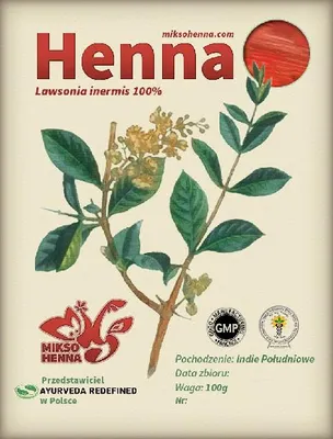 Immagine prodotto di L'henné Naturale Forte Dà Un Colore Rosso