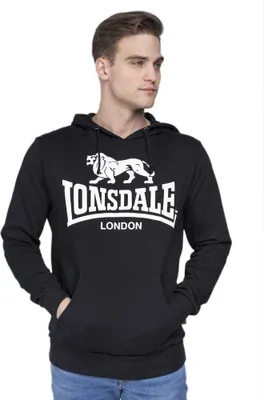 Produktbild von Lonsdale Go Sport 2 Kapuzenpullover Schwarz XL Mann Schwarz XL
