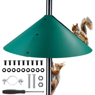 Obrázek produktu pro Omgoods - Ochrana krmítek pro ptáky proti veverkám, 45 cm