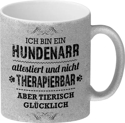 Produktbild von Hier wohnt ein Hundenarr - nicht therapierbar aber tierisch glücklich