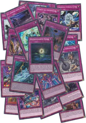 Produktbild von Yu-Gi-Oh! 30 verschiedene Fallenkarten - Deutsch