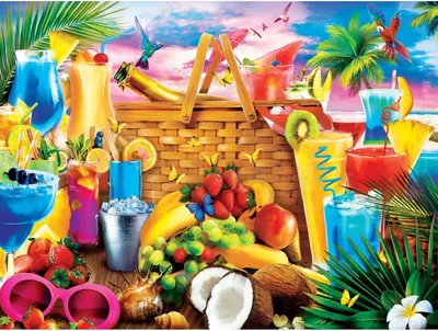 Zdjęcie produktu dla Master Pieces Puzzle Paradise Beach Piknik na plaży 500 elementów