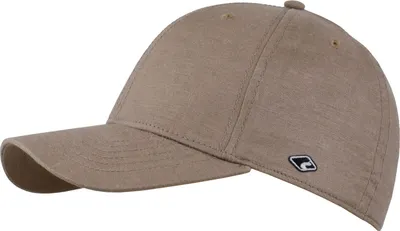 Chillouts elastische Baseball-Cap aus Leinen & Baumwolle in beige