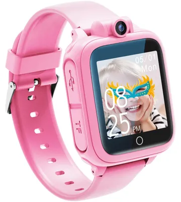 Immagine prodotto di Smartwatch Awatty per bambini, regalo giocattolo per ragazzi e ragazze, colore rosa