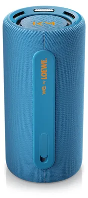 Image de Loewe We. HEAR pro denim, haut-parleur Bluetooth, coopération avec Kylian Mbappé, 100 W, résistant à l'eau IPX6, portable, batterie 24h, powerbank, 100W