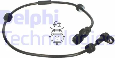 Produktbild von DELPHI ABS Sensor Raddrehzahl für FORD Fiesta Mk6 Schrägheck (JA8, JR8) SS20328