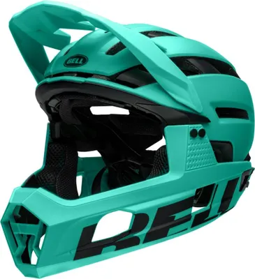 Image de Bell Super Air R Spherical Fahrradhelm matte turquoise/black L Türkis
