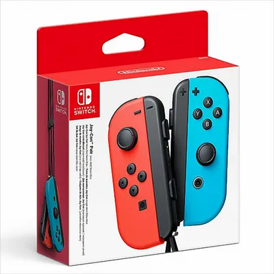 Produktbild von Nintendo Switch Controller - Joy-Con 2er-Set Neon-Rot/Neon-Blau; 2510166