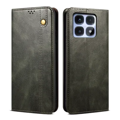 Produktbild von Hülle für Xiaomi Redmi K70 Ultra Leder Brieftasche Schutzhülle mit Standfunktion Grün