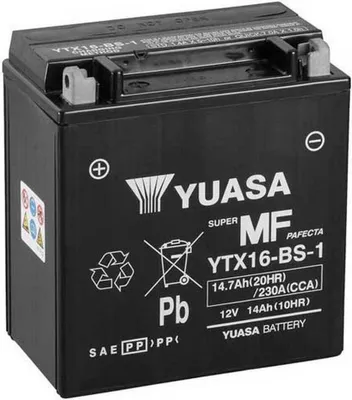 Image de Batterie YUASA YTX16-BS-1 14 AH MF