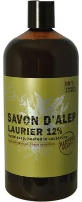 Immagine prodotto di Aleppo Soap Co. Gel Laurier 12% Alloro Sapone liquido