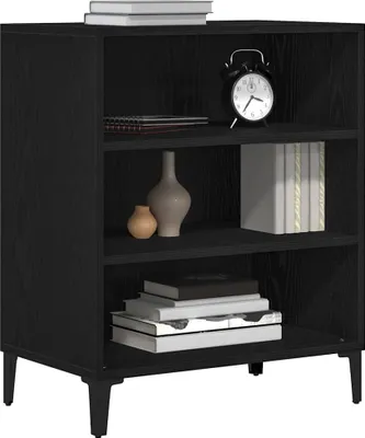 Zdjęcie produktu dla vidaXL Kredens o wyglądzie czarnego dębu 57 x 35 x 70 cm materiał drewnopochodny
