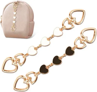 Produktbild von Goldene Portemonnaiekette 2-teilig für Handtaschen