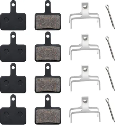 Produktbild von 4Paar B01S Fahrrad bremsbeläge/Scheibenbremsbeläge Fahrradbremsen Schwarz Scheibenbremse Fahrrad Bike Beläge Brake Pads für M315, M355, M515