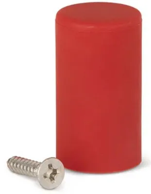 Zdjęcie produktu dla Alessi Red Knob & Screw Mdl02/3 R (Art.-Nr. MDL02/3POR, EAN 8003299395996)