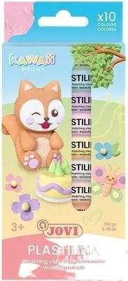 Obrázek produktu pro Jovi Kawaii Dětská modelovací hmota 10 x 15 g