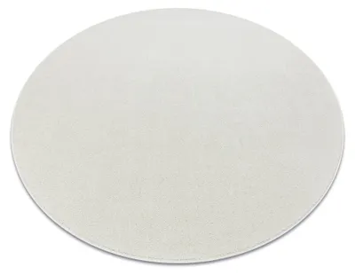 Image de Tapis ETON PLUS cercle crème, unicolore, uniforme, uni beige cercle 200 cm
