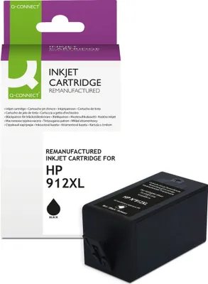 Produktbild von Q-CONNECT KF13990 Alternativ Q-Connect Tintenpatrone schwarz (KF13990)