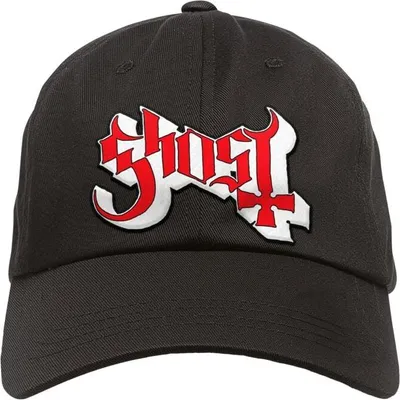Produktbild von Ghost Cap Uni Metal-Kids - Logo schwarz L