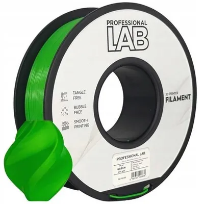 Obrázek produktu pro Filament PLA+ Green (zelený) Prof. Lab. 1,75 mm 1000 g 3D tiskárna