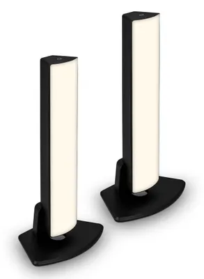 Immagine prodotto di Lampada da tavolo e da parete a LED a batteria, IP44, nera, 1x