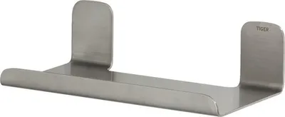 Image de Support mural TIGER, en acier inoxydable brossé, référence 1313230946