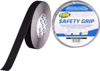 Immagine prodotto di Nastro antiscivolo 18 m x 25 mm nero