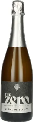 Obrázek produktu pro THE ZERO Nealkoholické šumivé bílé polosuché víno Blanc de Blancs, 750 ml