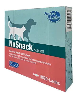 Produktbild von NuSnack Support Lachs 25 x 10g