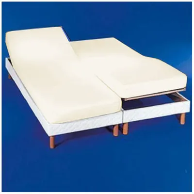 Image de ARTean. Drap housse, pour lits deux personnes, adaptable, 180, beige