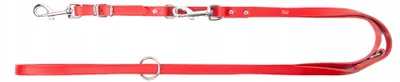 Produktbild von Dingo CLASSIC Leder Umhängeleine 2,0 x 200 cm Rot