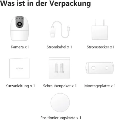 Produktbild von Imou A1 4MP Sphärisch IP-Sicherheitskamera Drinnen 2560 x 1440 Pixel Decke/Wand