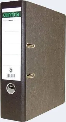 Produktbild von Ordner A4/80 Centra schwarz Pappe