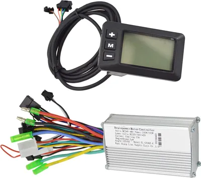 Immagine prodotto di 250W/350W 24-48V/36-60V motore elettrico bici controller con pannello di visualizzazione LCD E Scooter Velocità Kit