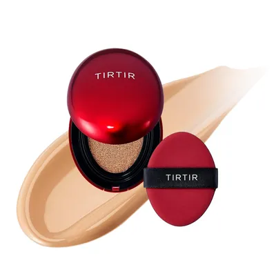 Image de TIRTIR Mini Mask Fit Red Mini Cushion dans la teinte 27C Cool Beige - Fond de teint coussin