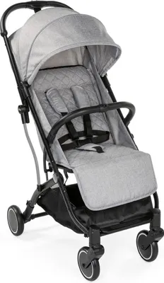 Produktbild von Chicco Trolley Me, Betthimmel, Leichtgewichtiger Kinderwagen, Unisex, Faltbar, Schwarz, Grau