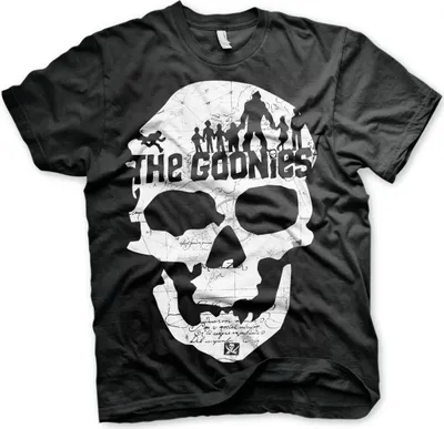 Produktbild von The Goonies Skull T-Shirt - Small - Black