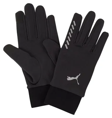 Produktbild von Puma - Logo - Winterhandschuhe, Laufen PP3468 (S) (Schwarz)