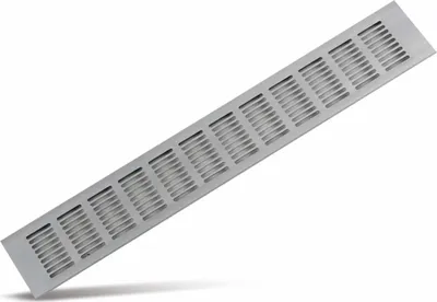 Produktbild von Lüftungsgitter aus Aluminium 500x80 mm