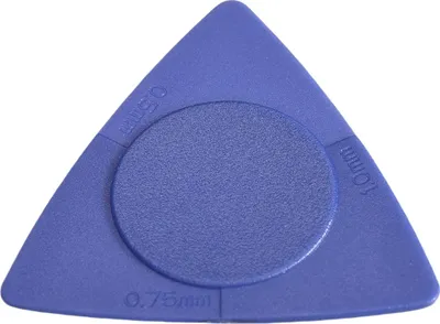 Obrázek produktu pro 0,5 mm, 0,75 mm, 1,0 mm - balení kytarových trsátek z ABS pro kytarové příslušenství s ergonomickým designem a úchopem bez tření, zlepšující zážitek ze hry, praktické pro (MODRÁ)