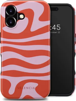 Immagine prodotto di Selencia Vivid Cover posteriore con MagSafe iPhone 16 - Dream Swirl Pink