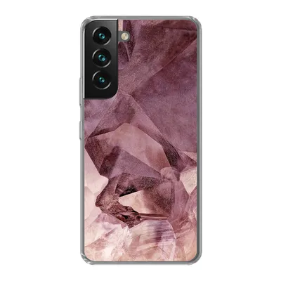 Produktbild von MuchoWow® Handyhülle Schutzhülle Hülle für Samsung Galaxy S22 Kristalle - Natursteine - Edelsteine und Mineralien Silikon Softcase Handy Hülle - Mobiltelefonhülle